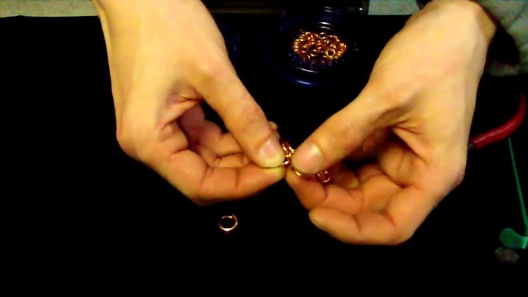 How to make Copper Chainmail Bracelet