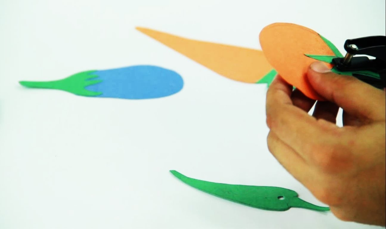 How to make paper vegetables