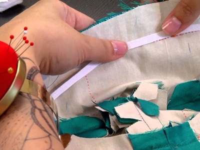 How To Shorten Twill Tape to Curve Your Sewn Bust Cups with Gretchen Hirsch