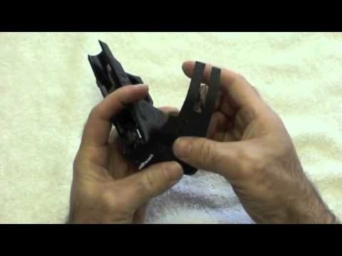 JBG Gun Grips - Installation on a polymer frame handgun.