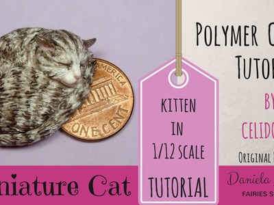 Miniature Cat - Polymer Clay Tutorial