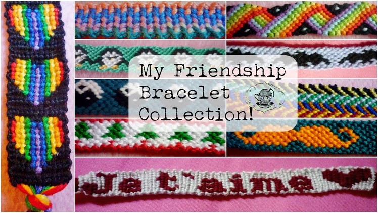 My Friendship Bracelet Collection ¦ The Corner of Craft