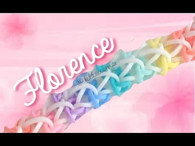 NEW HOOK ONLY Florence Bracelet | Rainbow Loom Tutorial