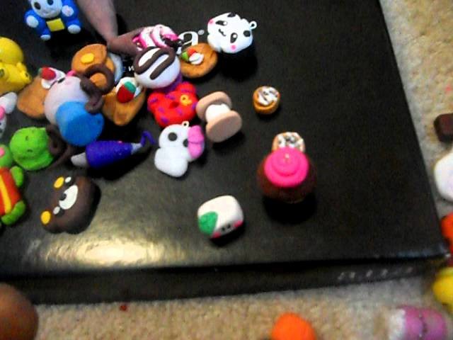 Polymer clay charms for sale 1.00$ each!