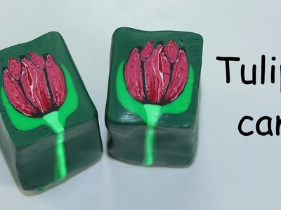 Polymer clay tutorial - Easy tulip cane