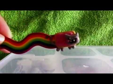 ♥ Polymer Clay Tutorial - Nyan Cat (request) ♥