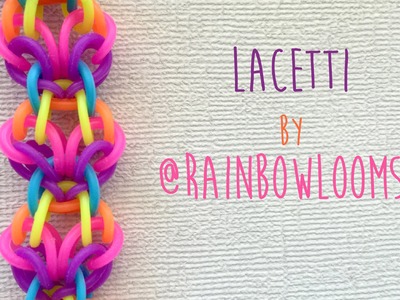 Rainbow Loom Bands Rubber Band Bracelet Lacetti by @RainbowLoomSG