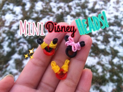 Rainbow Loom | New Mini Disney Heads!