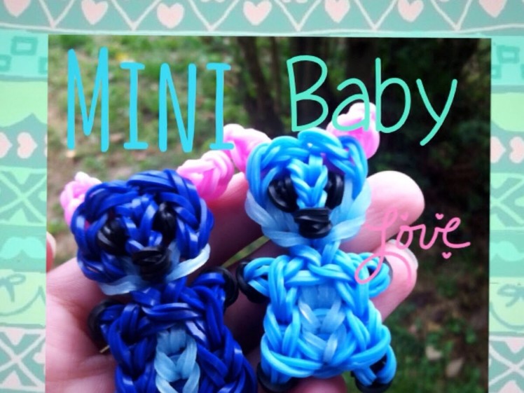 Rainbow loom | New stitch charm!