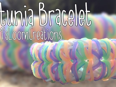 Rainbow Loom Petunia Bracelet Tutorial | How To | M'sLoomCreations