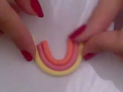 Request number 3 - rainbow (polymer clay tutorial)