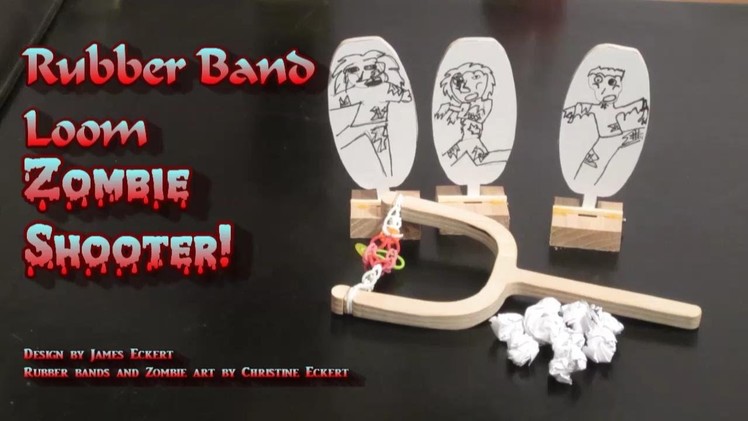Rubber Band Loom Zombie Shooter