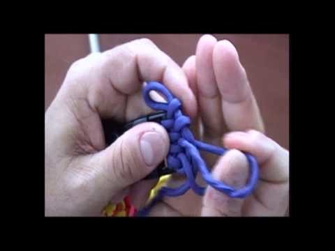 The Paracord Weaver: How To - Starting the Slatt's Rescue Weave Part 1 of 2