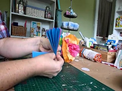 Tissue Paper Flowers for Kids