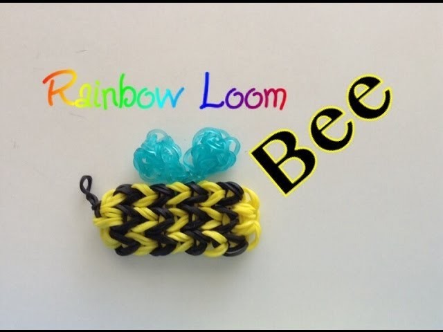 EASY Rainbow Loom Bee Charm