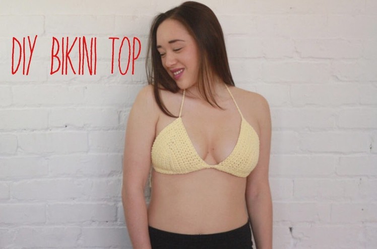 How To Crochet A Bikini Top DIY Tutorial  Pattern