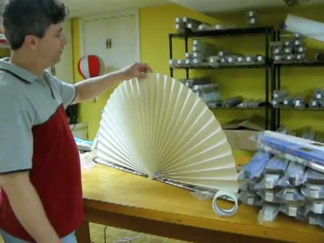 How to hang or stand your Neat Pleats decorative fan