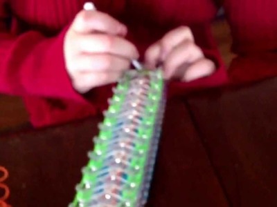 How to make a Lightsaver Rainbow Loom Bracelet