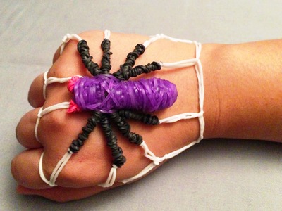 How to Make a Spider Rubber Band Bracelet: No Rainbow Loom Needed