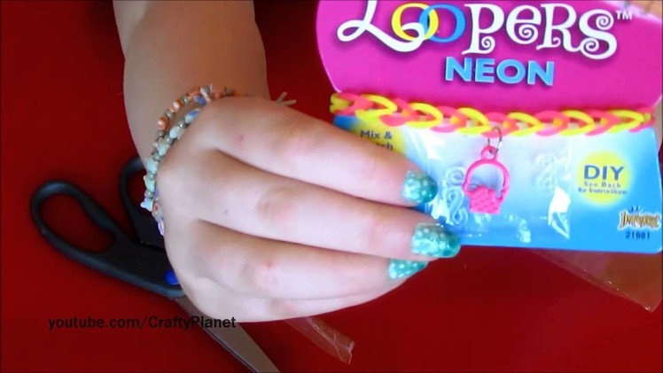 ICE CREAM CHARM Rainbow Loom Rubber Band Haul - Rubber Band Bracelets, Rings, Designs Wal Mart