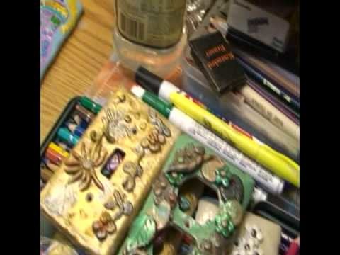 Making Light Switch Plates from Polymer Clay Part 1