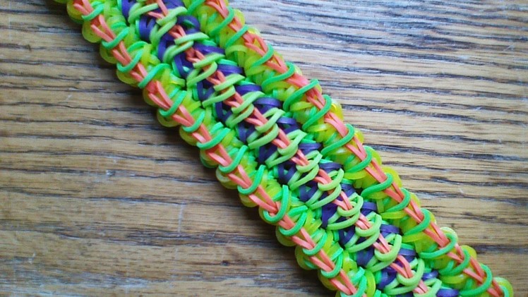 NEW Rainbow Loom District 12 Bracelet