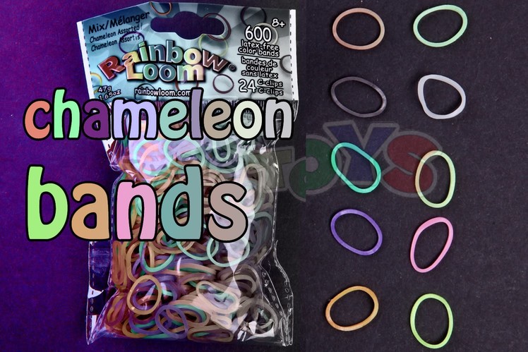Rainbow Loom MAGIC - Color Changing Chameleon Bands Review