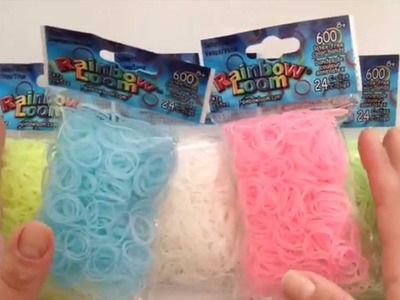 Rainbow Loom * NEW Solar UV bands * Review - Looming WithCheryl