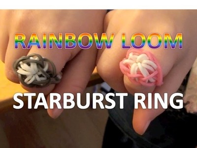 Rainbow Loom Starburst Ring