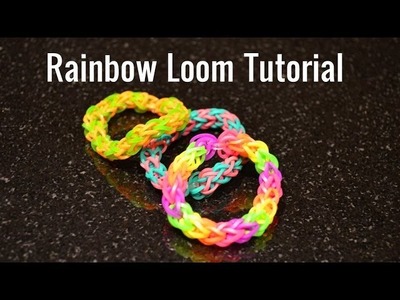 Rainbow Loom Tutorial - Quadruple Banded Single Bracelet - by Bethany G