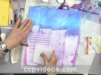 Acrylic Paint Pizzazz: Collage Techniques for Fabric & Paper with Sherrill Kahn