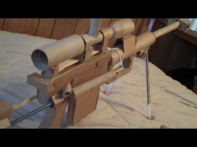 Cardboard Gun Call of Duty Intervention And G36