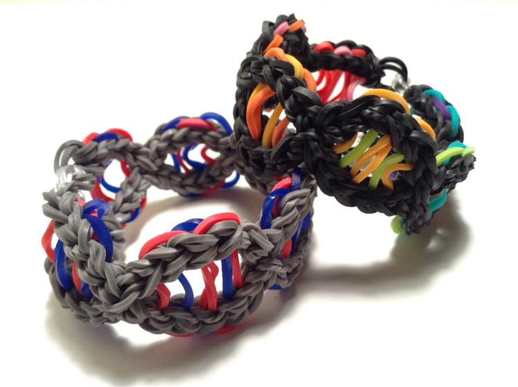 DNA Bracelet Tutorial- Original Rainbow Loom design