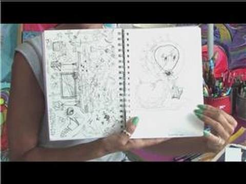 Drawing Tutorial : How to Keep a Sketch Book