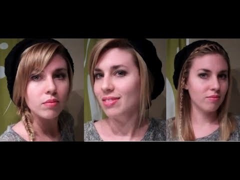 Easy Hairstyles for Hats. Berets: hairstyles for long hair & hairstyles for medium hair