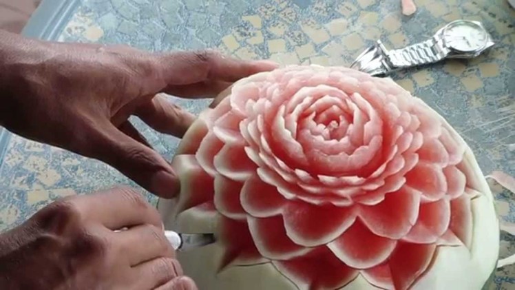 Fruit Carving Demonstration 07 by Mr. Koy Touch