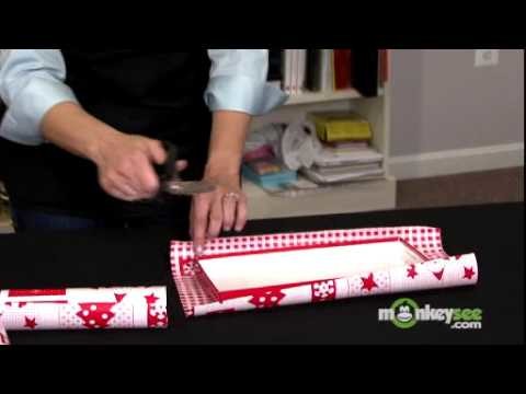 Gift Wrap with Shoe Boxes
