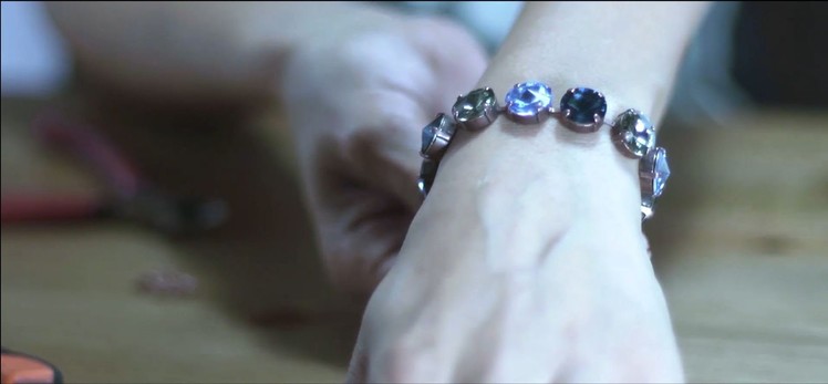 Gita-jewelry School - Design Swarovski Bracelet 12mm Rivoli