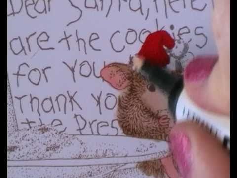 House Mouse Christmas Card - Part One
