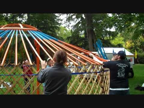 How To Build a Yurt