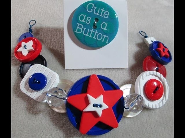 How to Make a Button Necklace with Wire and Ribbon