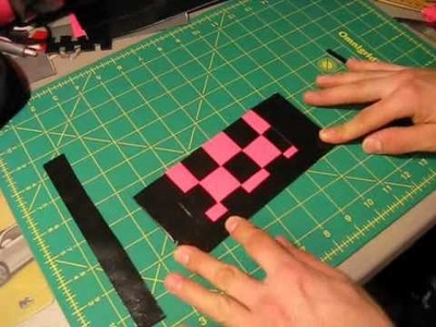 How to make a Duct tape woven wallet