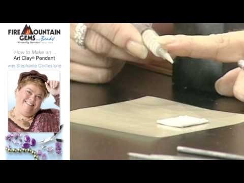 How to Make an Art Clay® Pendant