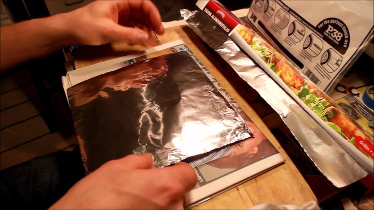How to make scaled foil