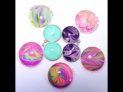 How To Make Your Own Watermarble Jewellry