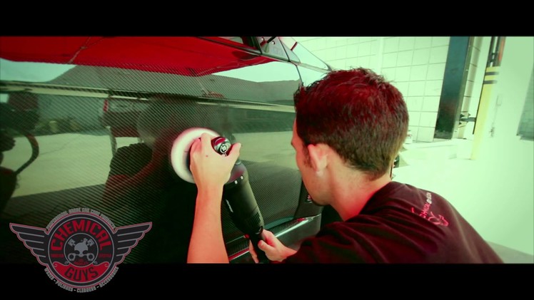 How To: Polishing Carbon Fiber - Chemical Guys Rupes LHR15ES Polisher Mitsubishi Evolution