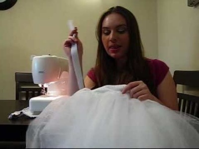 How to sew a tutu
