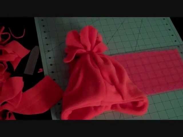 How To: Sew a VERY SIMPLE Fleece Hat