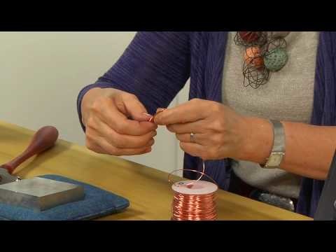How to Shape, Texture, and Antique Wireworked Jewelry with Ronna Sarvas Weltman