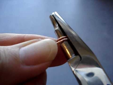How to use a 3 step wire looping pliers